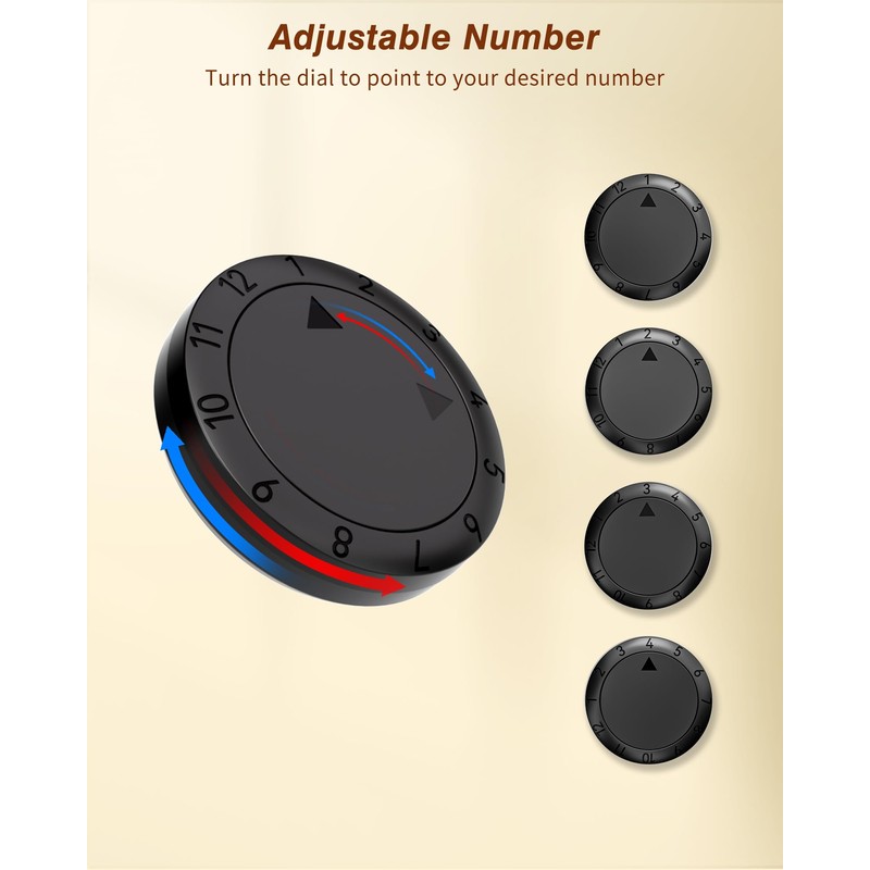 INNCNN 4-Pack Wireless Poker Dealing Remotes – Compatible with MAX6