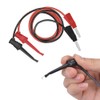 Yubone - Juego de cables de prueba para multímetro, apilable,