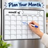 A3 Magnetic Dry Erase Calendar for Weekly & Monthly Planning