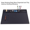 Premium Heat Resistant 932°F 22"x 14.2" Magnetic Silicone Soldering Mat