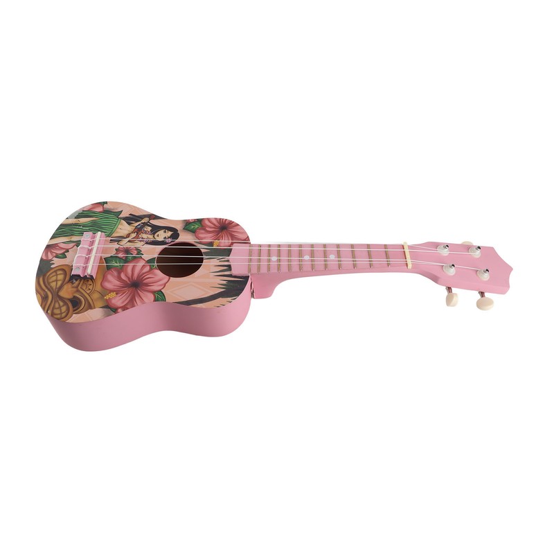 21in Ukulele with Store Bag 4‑String Guitar for Beginners Children