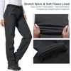 Jessie Kidden Women's Waterproof Pants Hiking Ski Snow Fish Fleece