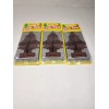 Little Trees Leather Hanging Air Freshener 3 Pack 9 Total