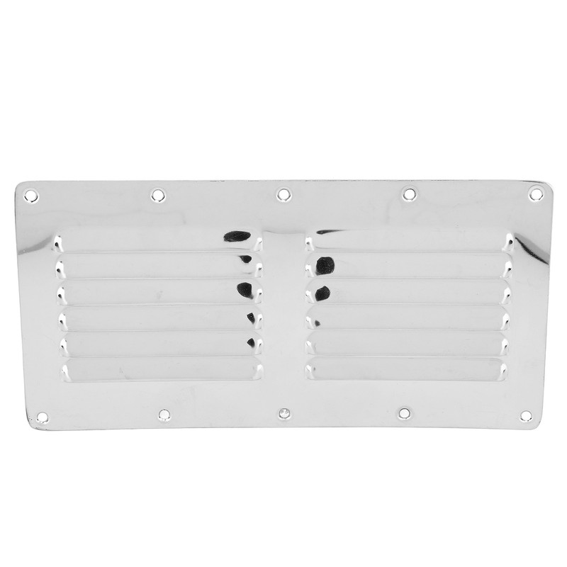 Boat Louvered Vent Rustproof 304 Stainless Steel Marine Ventilation Grille