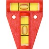 Johnson Level & Tool 125 Cross Check Level, Orange, 1