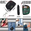 Kingdder 3 Pieces Gate Opener Remote Compatible with Multicode 300mhz