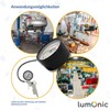 Lumonic I Pressure Gauge 0-6.0 Bar I 1/4 Inch I