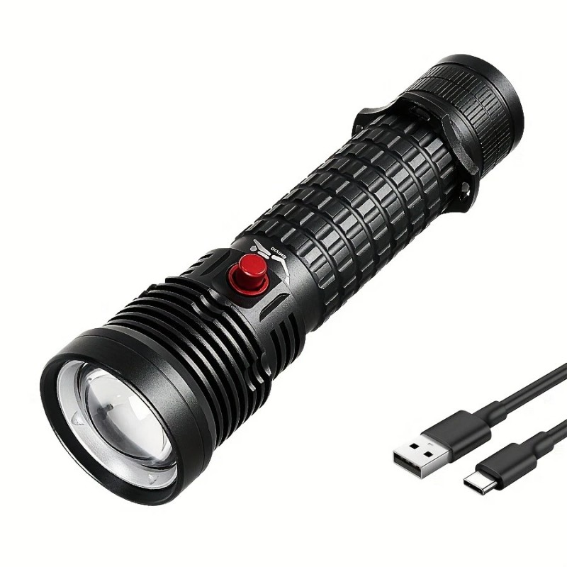 Packetman 300000lm Professional LED Diving Flashlight Underwater Scuba Torch Dive