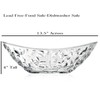 Lorren Home Trends Laurus 13.5" Crystal Oval Bowl