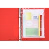 Lion Office Appliance File Refill, Secure Zipper Pocket, A5, 5