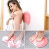 Paquete de 2 cepillos de silicona para ducha y pies,