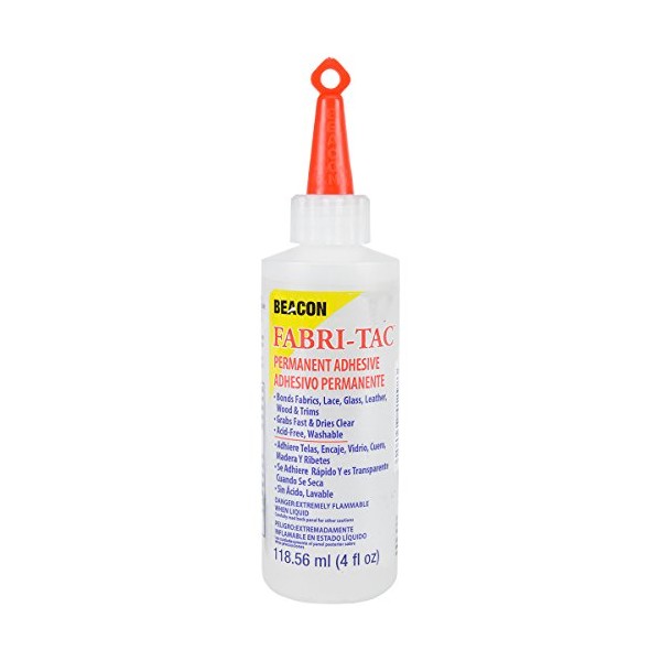 Beacon NOM126879 Fabri-Tac Permanent Adhesive, 4 Ounces