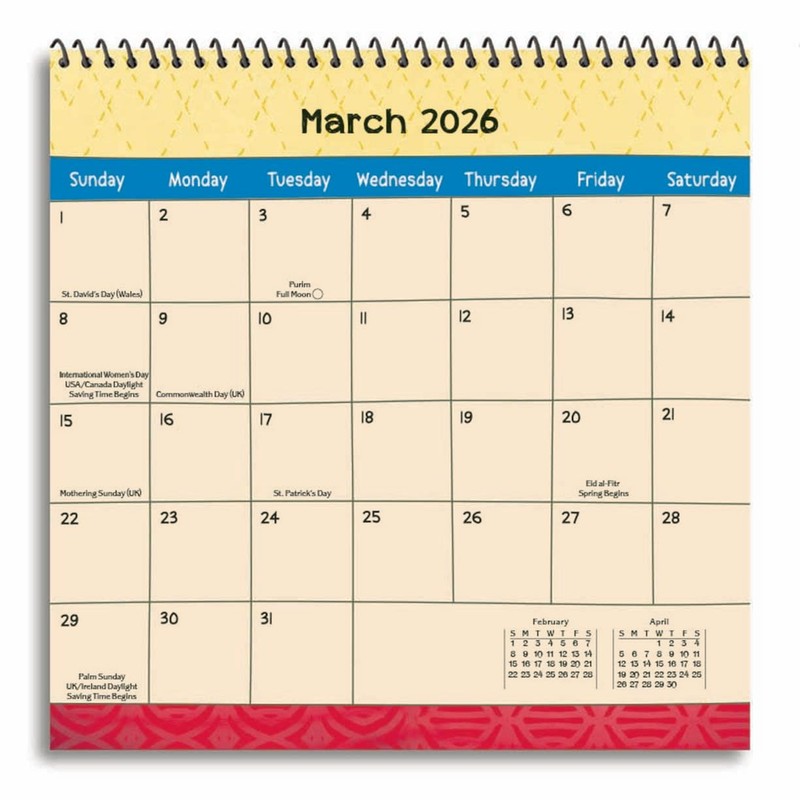 Blue Mountain Arts 2026 Wall Calendar — The Truth About