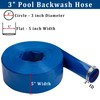 3 in x 50 ft Pool Backwash Hose Heavy Duty