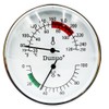 Dunuo 4-Inch Sauna Thermometer & Hygrometer 2-in-1 with Fahrenheit Display