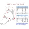 T TEKE Fine Mesh Horse Fly Mask w/Ears & Nose,