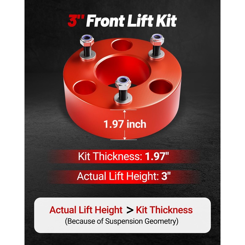 EVIL ENERGY 3" Leveling Lift Kit Compatible with 2004-2024 F150