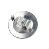 Front Brake Shield, Polished Aluminium - Simson S50, S51, S70,