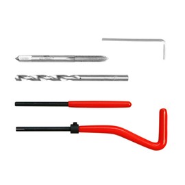 BestsQ Thread Repair Kit, M4 x 0.7mm Metric Thread Repair Insert Kit Compatible Hand Tool Set for Auto Repairing (M4-0.7)