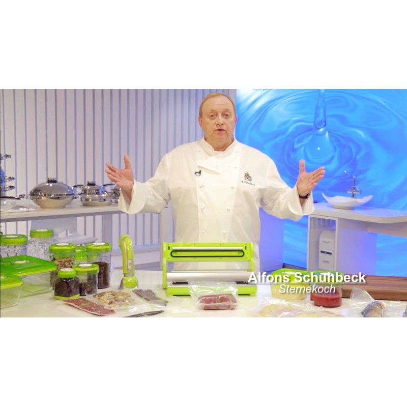 Zepter VacSy Vacuum Polycarbonate Food Container, Food Storage - Lockable