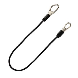 TOP SFC-902 Hislim Rubber Safety Cord, Black, Load Capacity 2.2 lbs (1 kg), Drop Prevention, Made in Japan