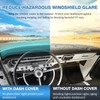 FIILINES Dash Cover for Ford F100 F250 F350 Pickup 1967-1972,