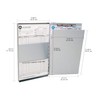 Westcott Aluminum Sheet Holder, Letter Size Hinged (38012)