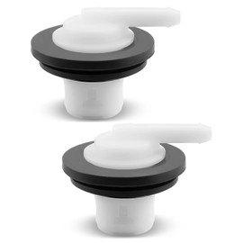 Hulyxayfave 2 Packs Fuel Tank Vent with Grommet Seal Fit for Ford 1980-1991 F150 F250 1980-1997 F350 Thunderbird, Gas Tank Vent Rollover Valve