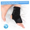 KOMBIUDA Heated Ankle Support Brace Hot Therapy Compression Wrap for
