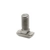 Hammer Screw T-Screw M8 20 mm Nut 8 for Aluminium