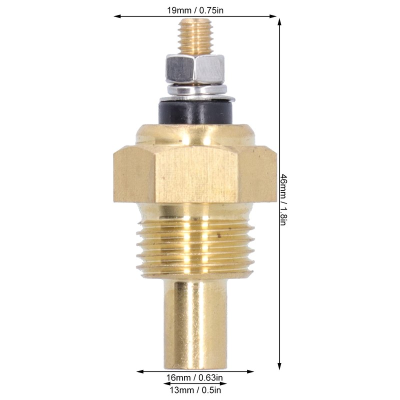 TOSD-08-027 Yanmar model Water temperature sensor Excavator accessory