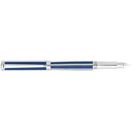 Sheaffer Intensity Ultramarine Striped Medium Point Fountain Pen - SH-9230-0 by Sheaffer