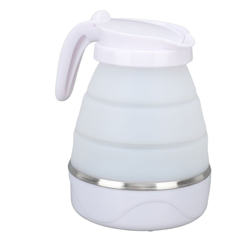 Mini Folding Kettle Stainless Steel Portable Water Kettle One Button