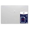 A5 Plastic Wallet Popper Wallet Clear Plastic Wallets A5 Heavy