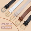 SANSTHS Fashion Womens Belt for Jeans Pants, Ladies Dress Waist