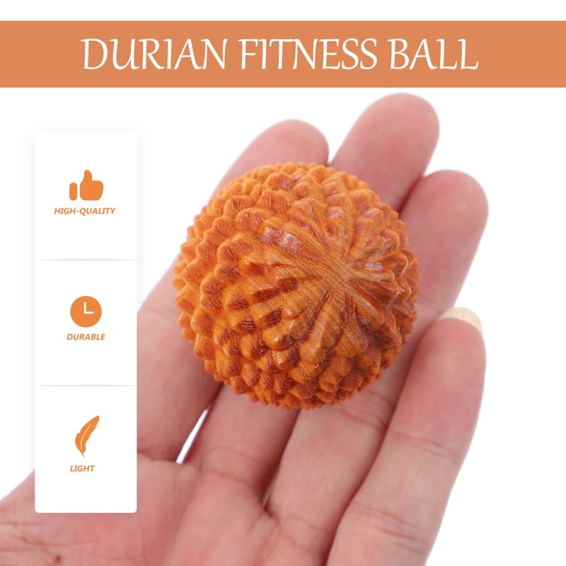 Artibetter 2 Pieces Wooden Massage Balls Ball Trigger Points Balls