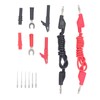 Banana Plug Silicone Test Leads Kit 2000V 20A 18AWG 4mm