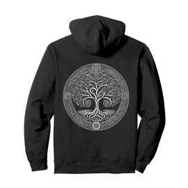 Pagan Elder Tree Paganism Tree of Magic Pullover Hoodie
