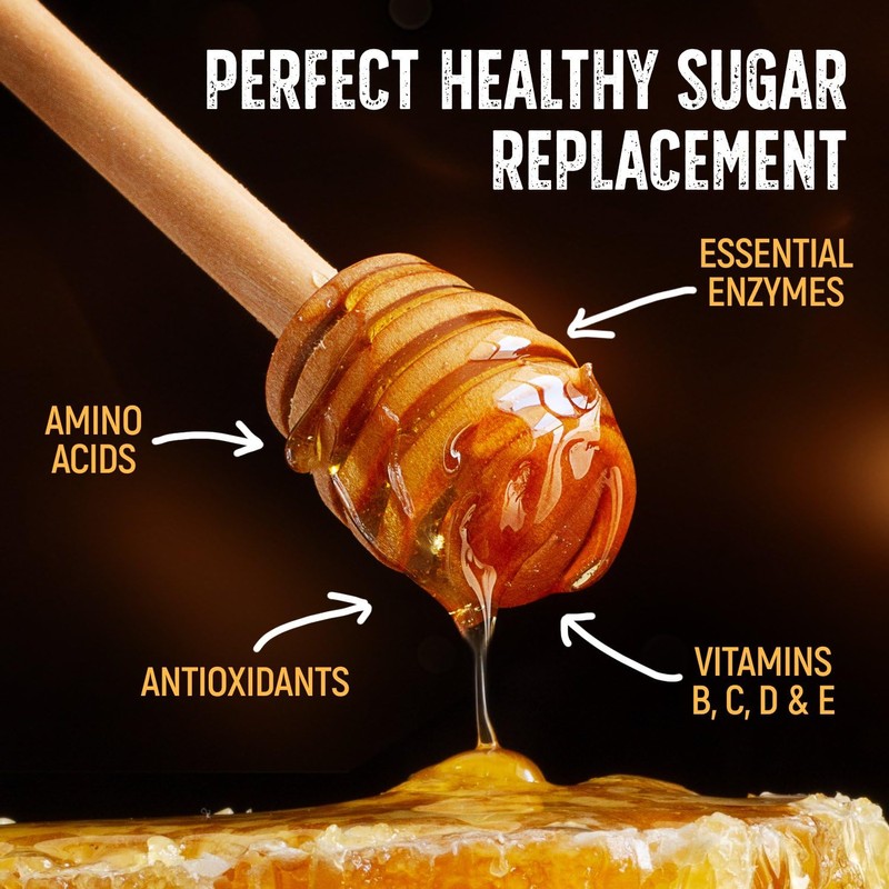 Kelley's Local Texas Honey – 100% Pure, Raw & Unfiltered,