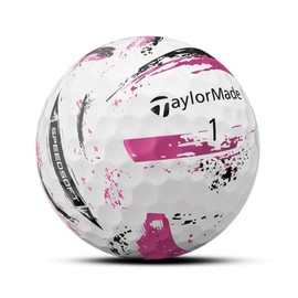 Taylor Made SpeedSoft Ink Golf Balls (Pink, 3pk) 1 Sleeve 2024