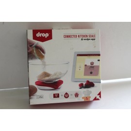 Kitchen Drop Kitchen Non-Slip Silicone Connected Kitchen Scale and Recipe App NIB