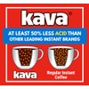 Kava Reduced Acid Instant Coffee, 4 Oz Jars (Pack of