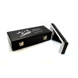 BASS Harmonica, Swan, 29 holes, professional harmonica, WBS