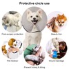 GNCLOUD Inflatable Dog Collars for After Surgery, Inflatable Recovery Collar