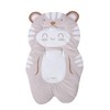 Cute Pram Liner Car Seat Insert Cartoon Bear Baby Stroller