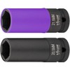 ViGOR Impact Wrench Socket Set V6313, 2 Pieces, 1/2 Inch