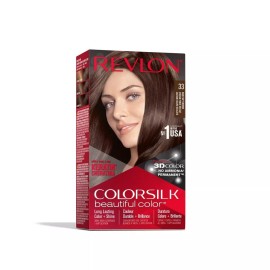 Revlon Permanent Hair Color by Revlon, Permanent Hair Dye, Colorsilk with 100% Gray...