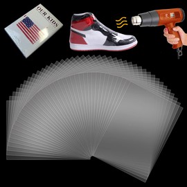 CANWUPON Shrink Wrap Bags,100 Pcs 14x20 Inches Clear PVC Heat Seal Bags for Soap Sleeve Packaging, Bath Bomb,Shoes,Jars,Gift,Tumbler,Heat Sublimation Film for Homemade DIY Projects