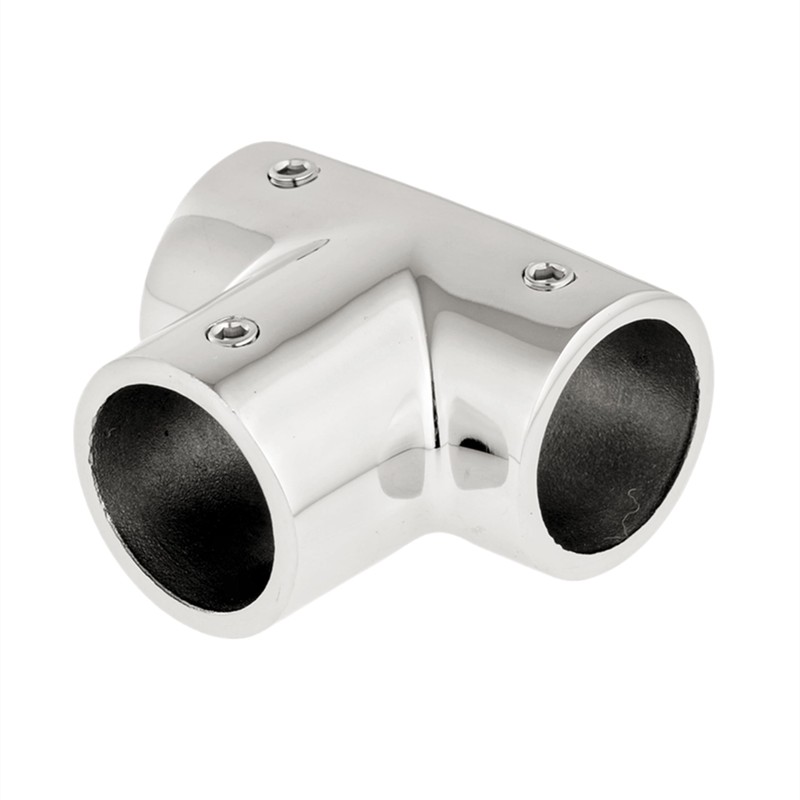 Marine316 Stainless Steel Boat Handrail 90 Degree T/Tee Fitting Hand
