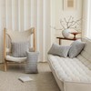 Home Brilliant Grey Cushion Covers 45cmx45cm 2 Pcs, Decorative Boho
